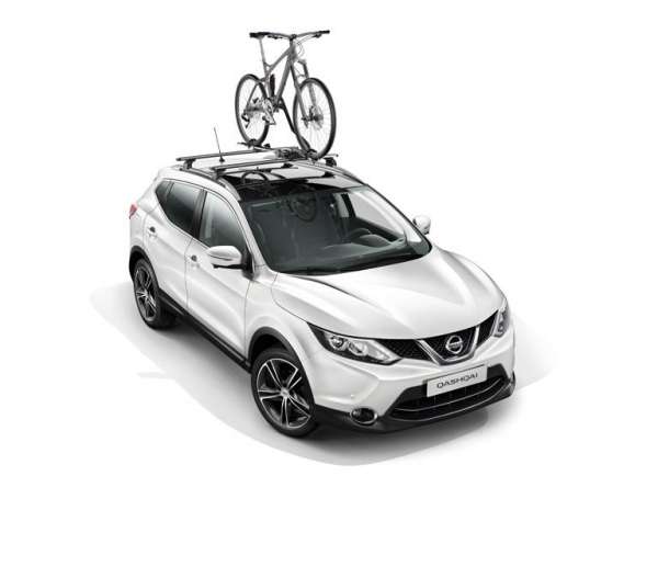 Fahrrad-Träger für ein Rad bis zu Rahmenstärke Ø 80mm Nissan Qashqai J11