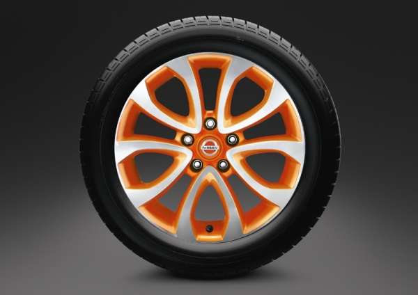 Leichtmetallfelge 17" Oppama Orange Nissan Juke F15