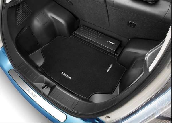 Textil-Kofferraummatte Nissan Leaf ZE0 2013/02-
