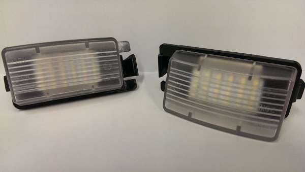 LED Kennzeichenbeleuchtung für NISSAN 350Z370ZCubeGT-RLeaf 7801