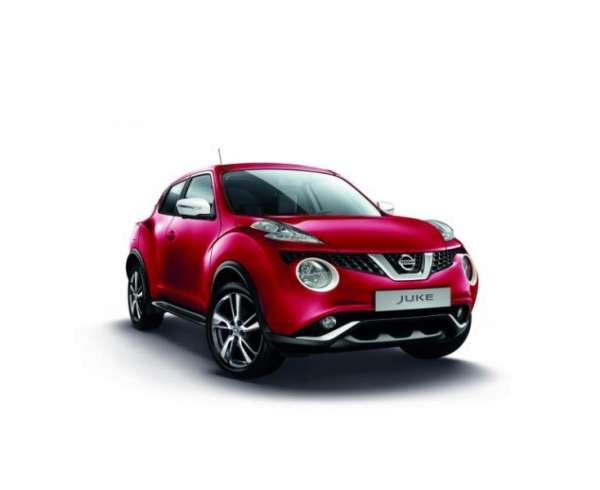 Exterieur Paket Glossy White Nissan Juke F15 2014/05-