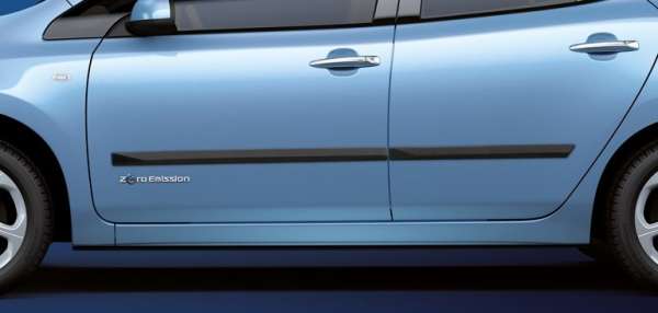 Seitenschutzleisten Nissan Leaf ZE0