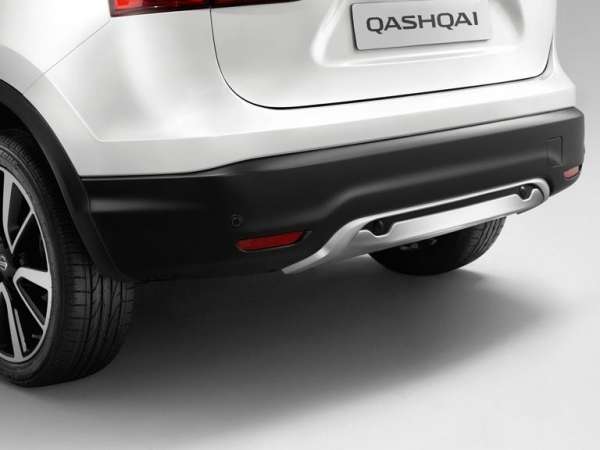 Unterfahrschutz hinten - für Einparkhilfe Nissan Qashqai J11 -2017/05