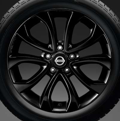 Leichtmetallfelge 17" Piano Black Tokyo Black Nissan Juke F15