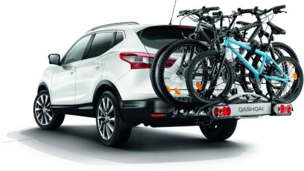 FahrradHeckträger für 3 Räder, mit 7pol. ESatz Nissan
