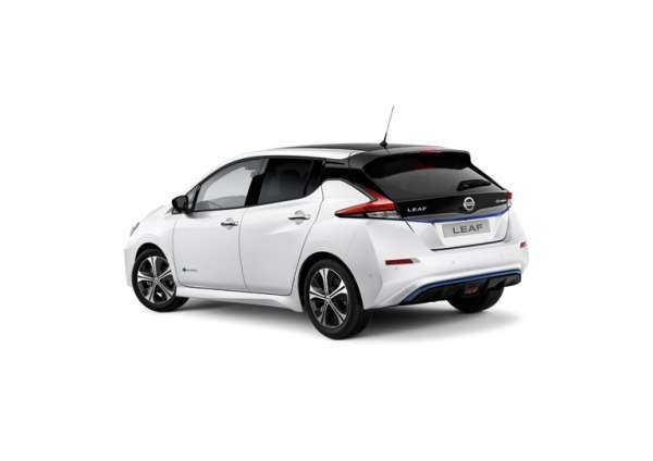 Heckklappen-Kantenschutz Blau Nissan Leaf ZE1