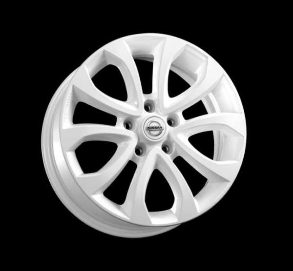 Leichtmetallfelge 17" Glossy White Nissan Juke F15 -2014/04