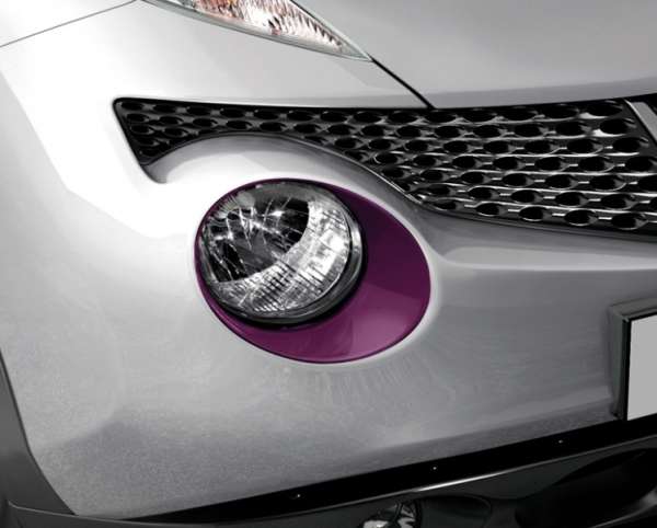 Hauptscheinwerfer Blenden, ohne SRA, Yokohama Purple Nissan Juke F15 -2014/04