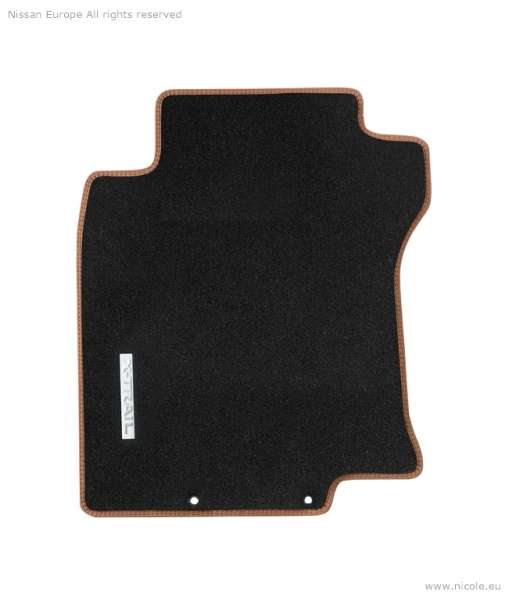 Textil-Fußmatten Luxury braun Nissan X-Trail T32 2017/04-