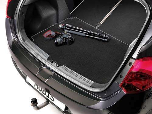 Kofferraum Schutzmatte für Fahrzeuge ohne Kofferraum Staufach, wendbar mit  Velours oder Anti-Rutsch, Matten und Netze, Ceed (JD), Kia Zubehör