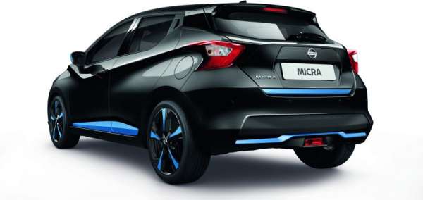 Style Paket Power Blue Nissan Micra K14