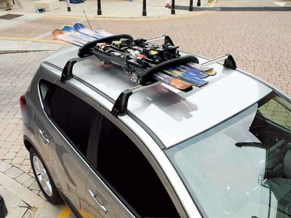 Basis-Dachgepäckträger Alu ohne Rehling Nissan Qashqai J10