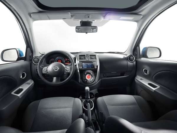 Interior Pack Glossy White Nissan Micra K13K 2013/07-