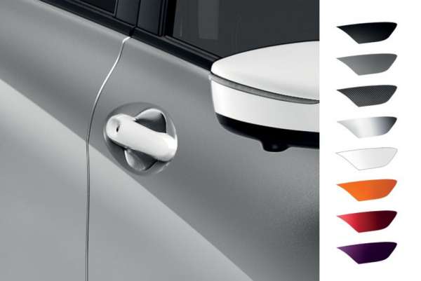 Türgriffabdeckungen, für i-Key, Metallic Grey Nissan Note E12