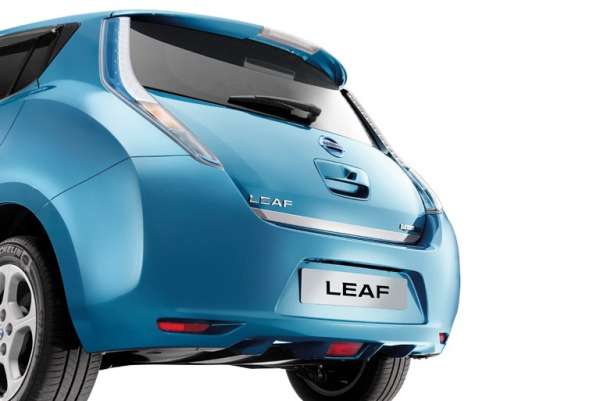 Heckklappen-Kantenschutz Nissan Leaf ZE0 2013/02-